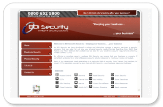 Static Website for BDi Security